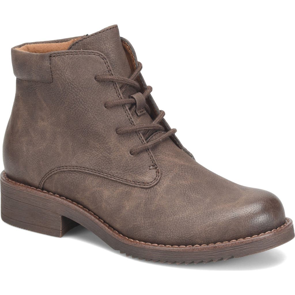 Eurosoft Carmella Lace-up Bootie In Brown