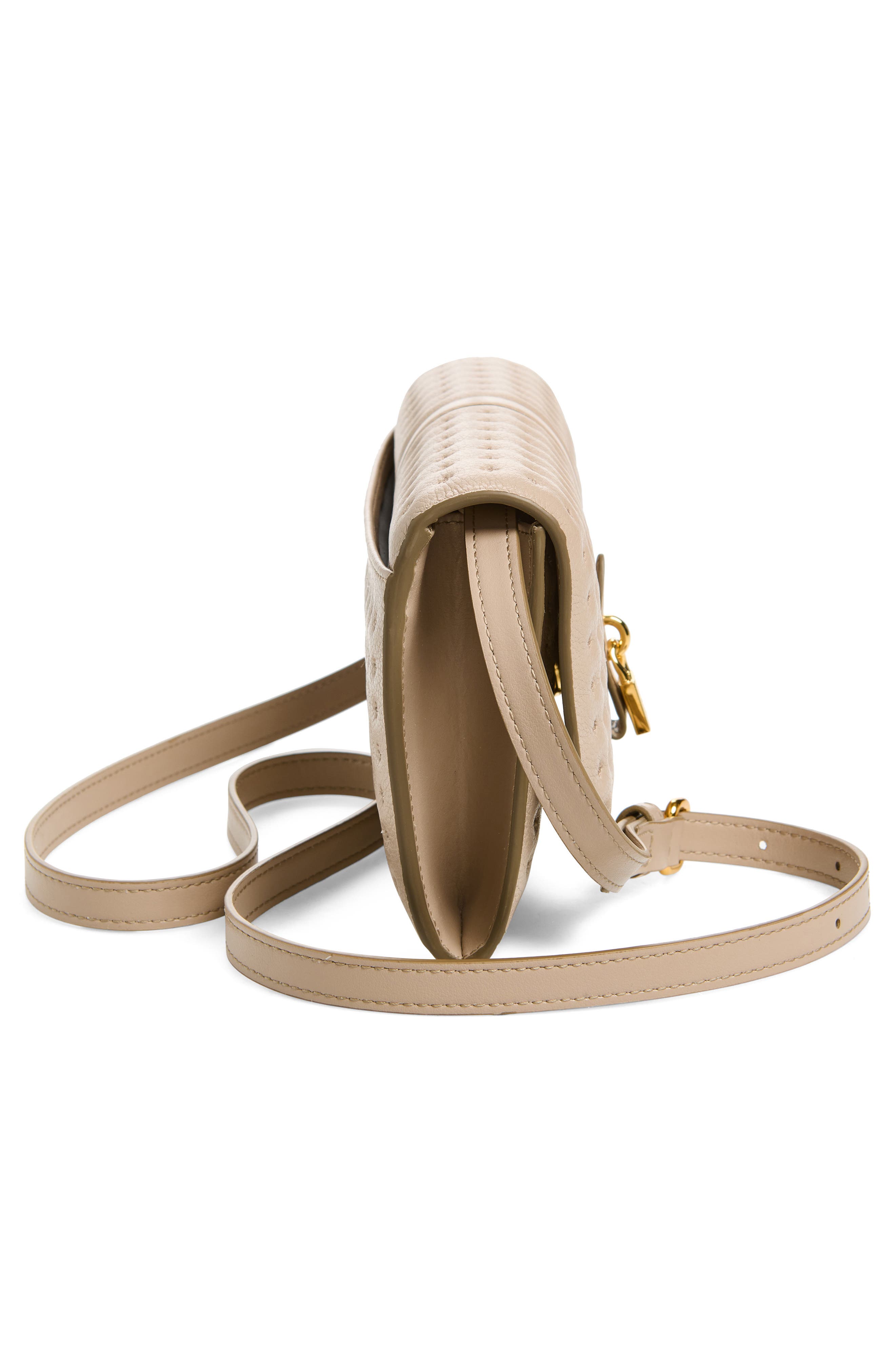 Stella McCartney Ryder Faux Leather Crossbody Bag, Alternate, color, Light Moss