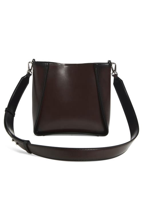 Stella Mccartney Logo Faux Leather Crossbody Bag In Multi
