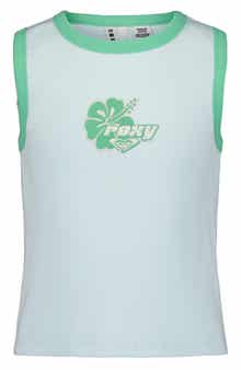 Roxy Kids' One More Time Stretch Cotton Tank