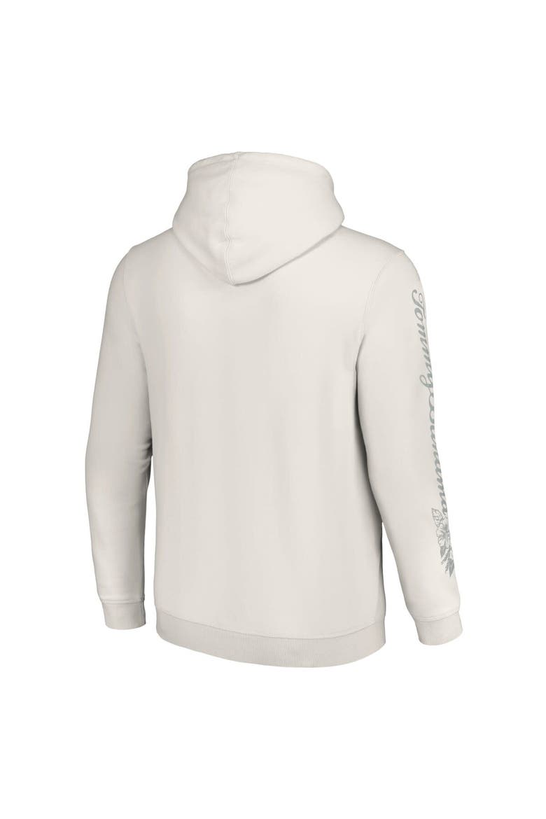 Men's Tommy Bahama White Las Vegas Raiders Home Game Pullover Hoodie, Alternate, color, White