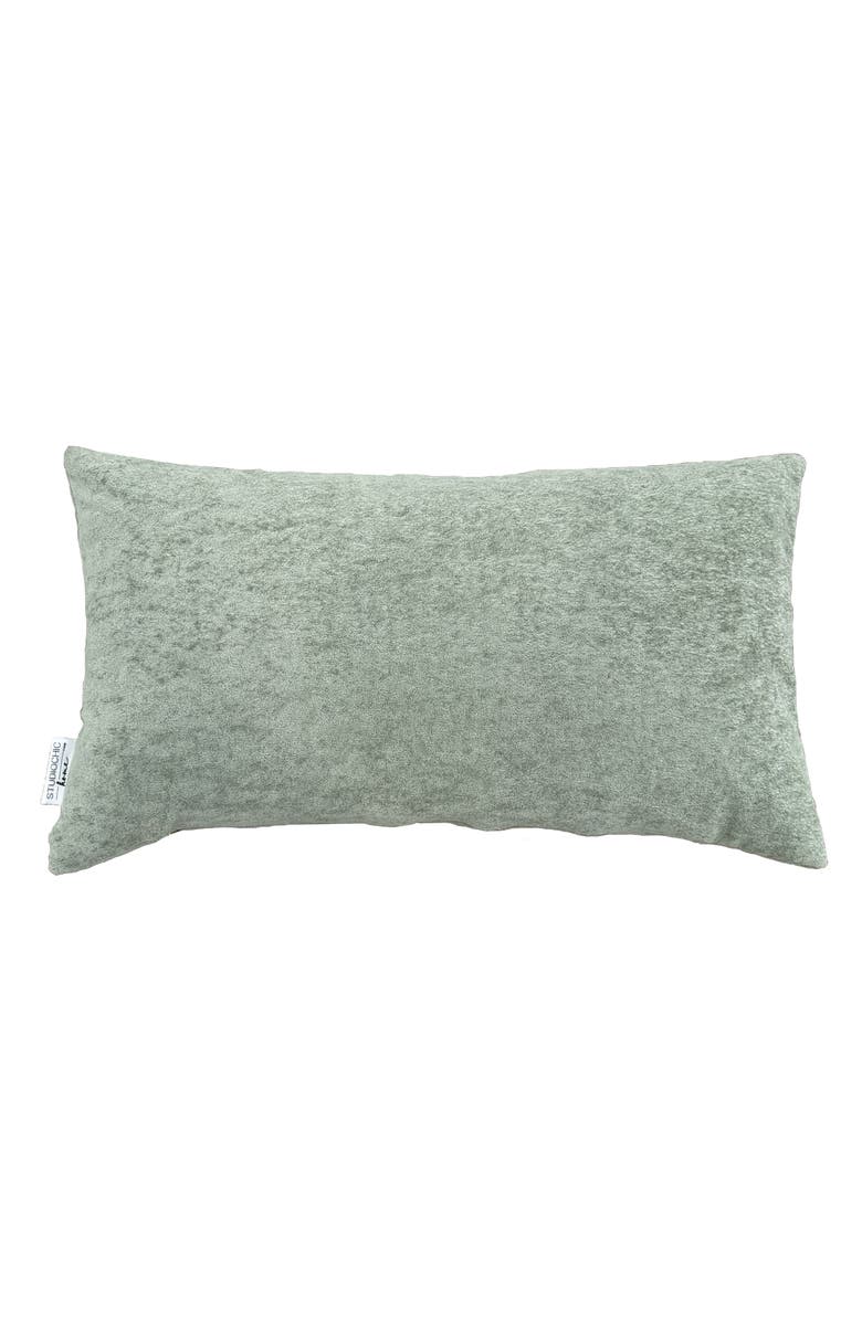 STUDIOCHIC Holiday Village Decorative Decorative Throw Pillow, Alternate, color, Sage