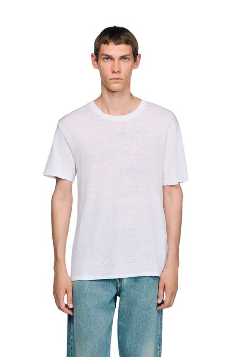 Certified linen T-shirt