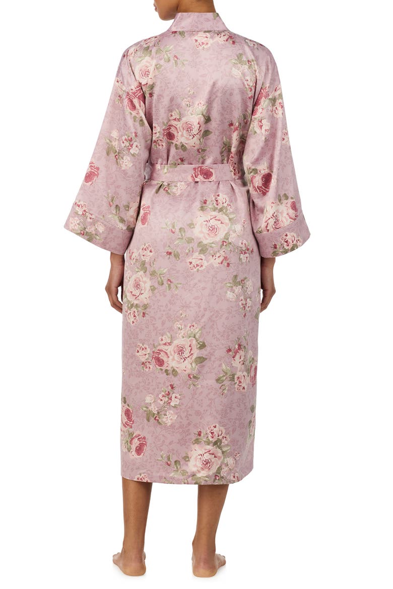 Floral Long Robe, Alternate, color, MAUVE PT