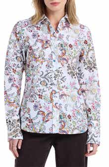 Robert Graham Priscilla Long Sleeve Woven Shirt