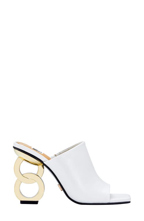 Ninety Union Rumba Slide Sandal In White