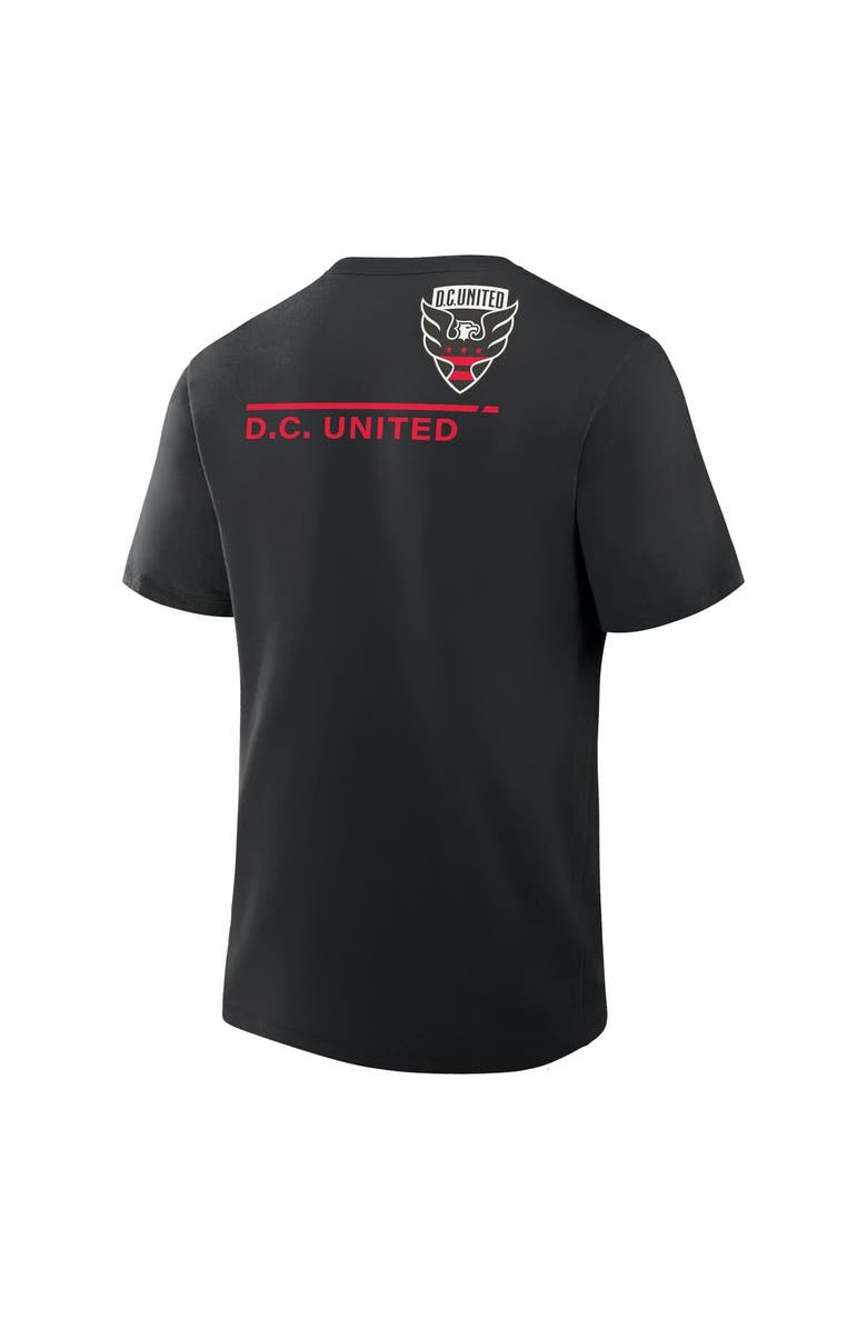 FANATICS Men's Fanatics Black D.C. United Corner Kick Legacy Cotton T-Shirt, Alternate, color, Black