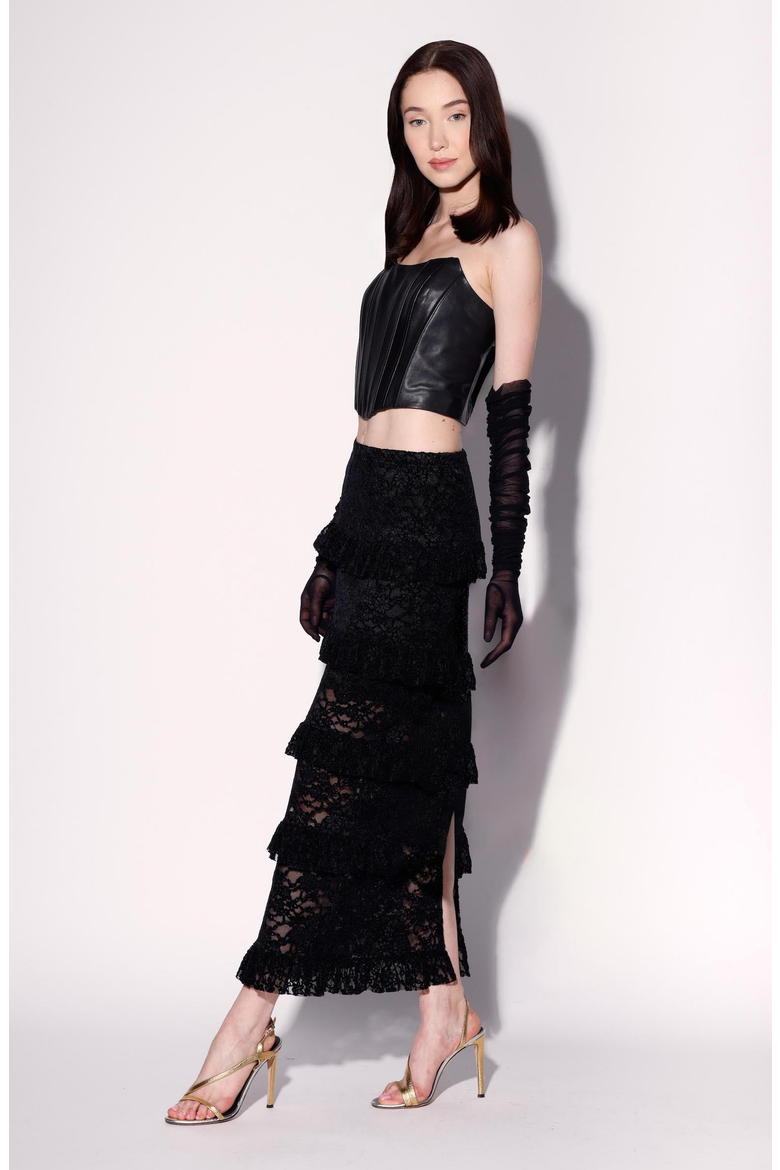 Paige Skirt, Alternate, color, Black Lace