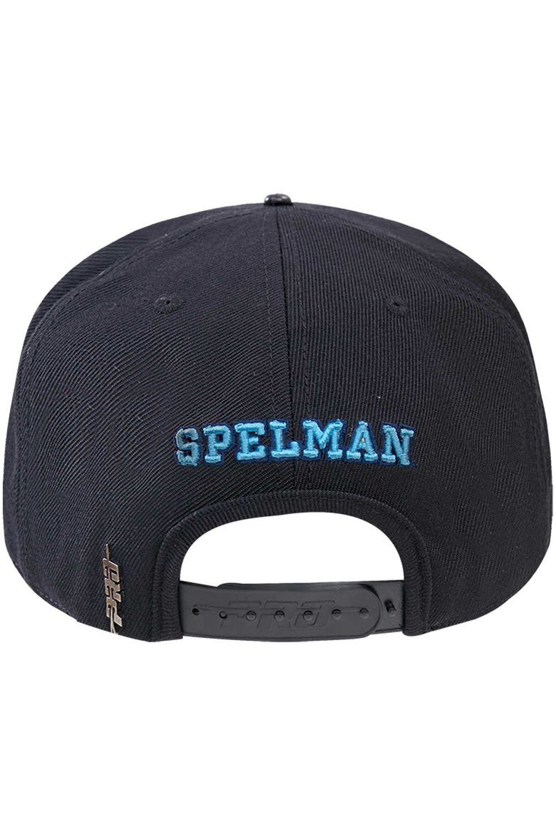 Men's Pro Standard Black Spelman College Jaguars Arch Over Logo Evergreen Snapback Hat, Alternate, color, Black