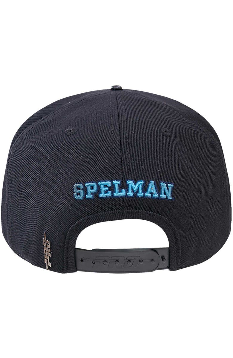 PRO STANDARD Men's Pro Standard Black Spelman College Jaguars Arch Over Logo Evergreen Snapback Hat, Alternate, color, Black