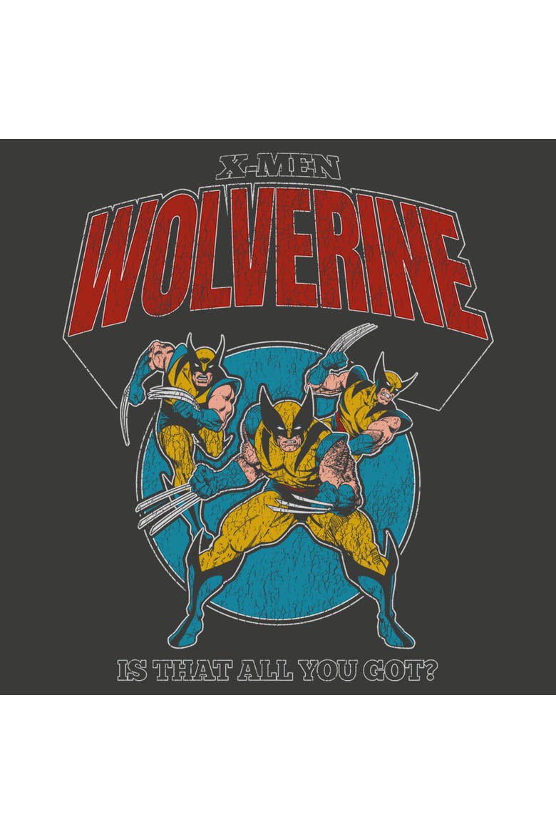 Men's Marvel X-Men '97 Wolverine Is That All You Got  Graphic T-Shirt, Alternate, color, Pepper