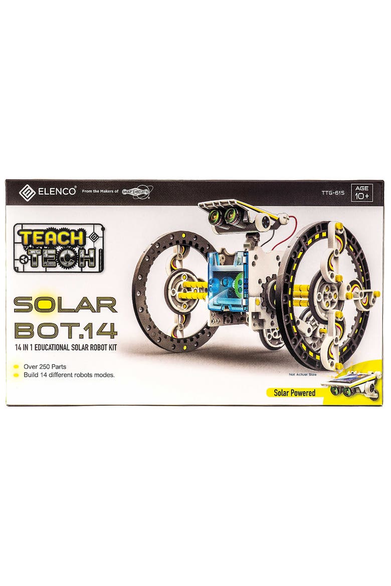 SolarBot.14 Transforming Solar Robot Kit, Alternate, color, Multicolored