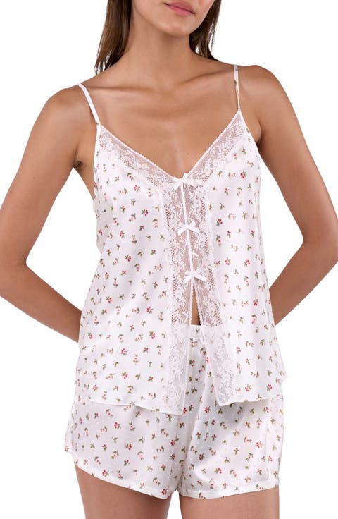 Tiana Dot Jacquard Cami & Shorts Pajamas