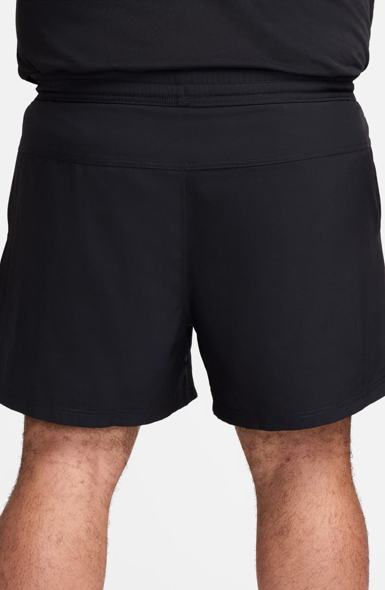 Nike Form Dri-FIT 5-Inch Unlined Versatile Shorts, Alternate, color, 010 Black/White
