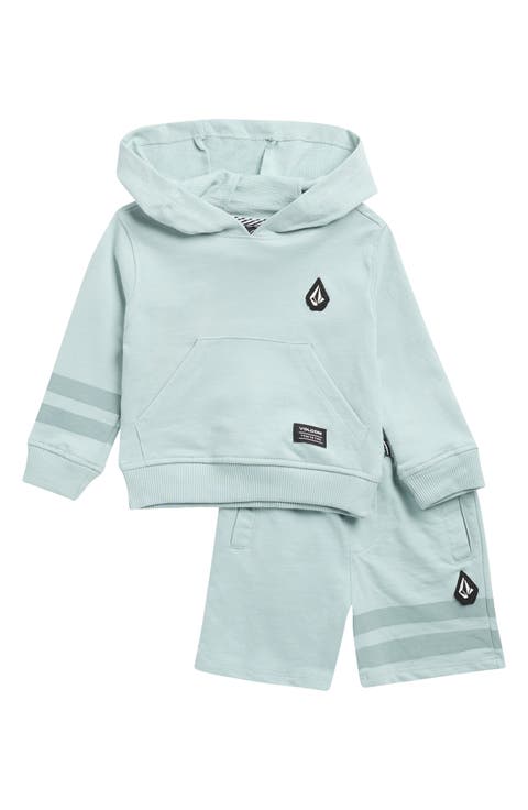 Logo Hoodie & Shorts Set (Baby)