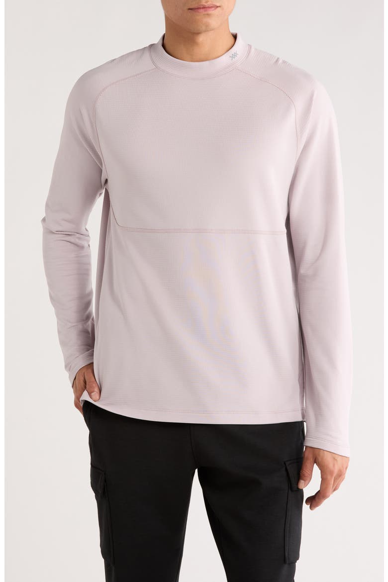 Extra Mile Fleece Pullover, Main, color, CLOUD GRAY
