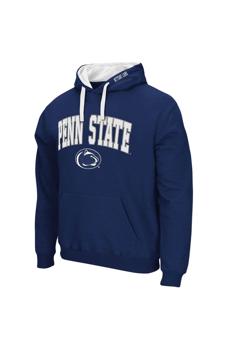 COLOSSEUM Men's Colosseum Navy Penn State Nittany Lions Big & Tall Arch & Logo 2.0 Pullover Hoodie, Alternate, color, Navy