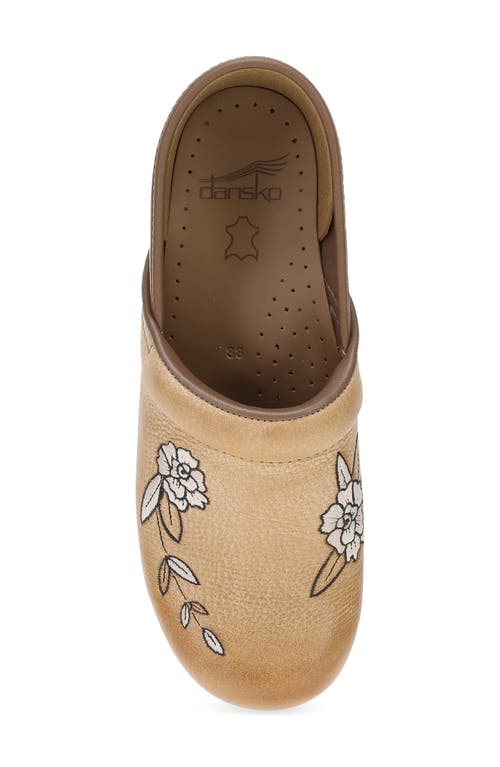 Dansko X Jenni Earle Platform Clog In Brown