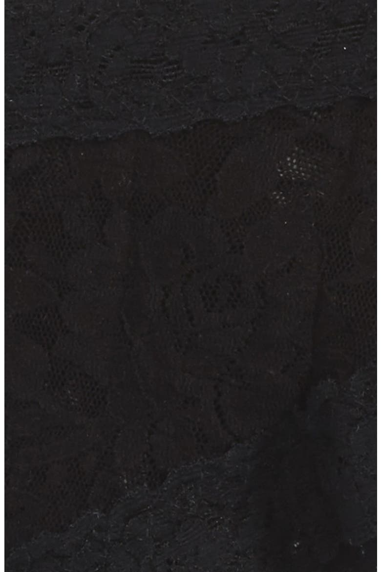 Open Gusset Hipster Panties, Alternate, color, BLACK