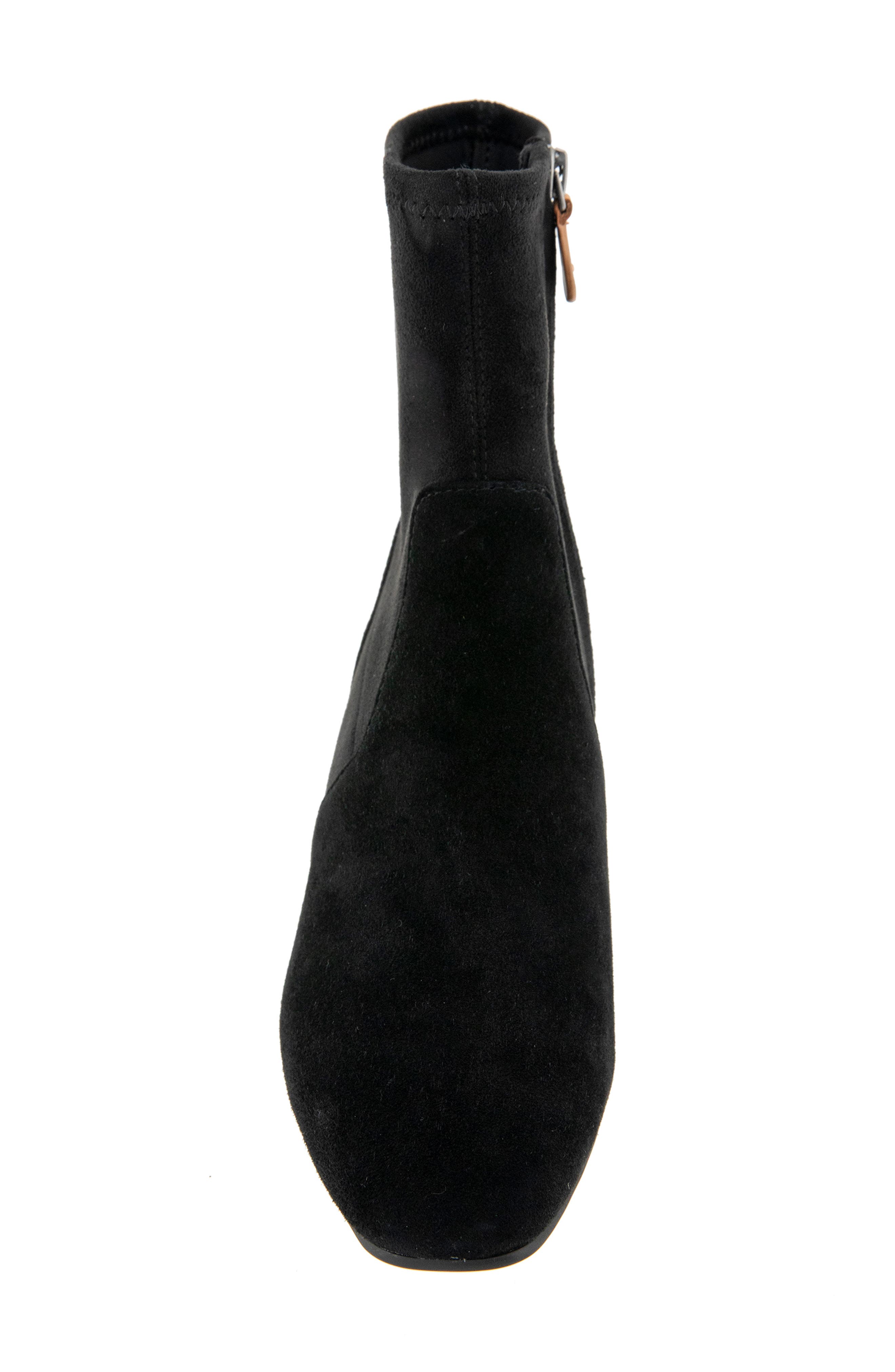 Namaste Bootie, Alternate, color, BLACK SUEDE