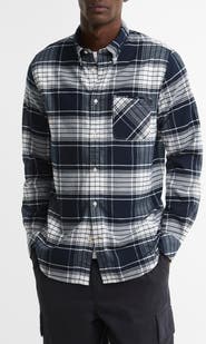 Barbour Embergate Tailored Plaid Cotton Shirt