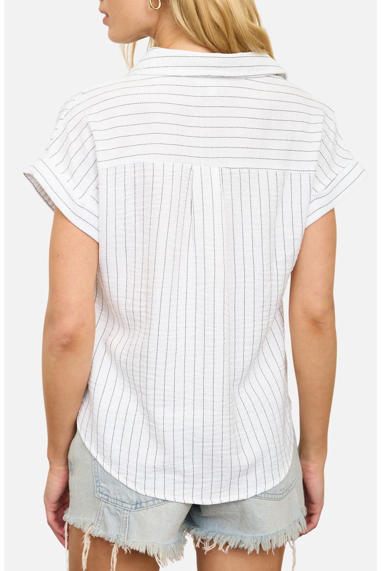 Stripe Pocket Shirt, Alternate, color, WHITE