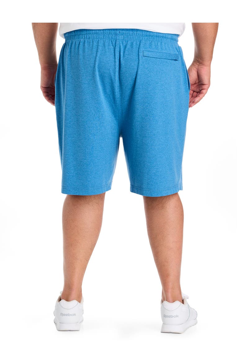 Big & Tall Performance Shorts, Alternate, color, ATHLETIC BLUE HTHR