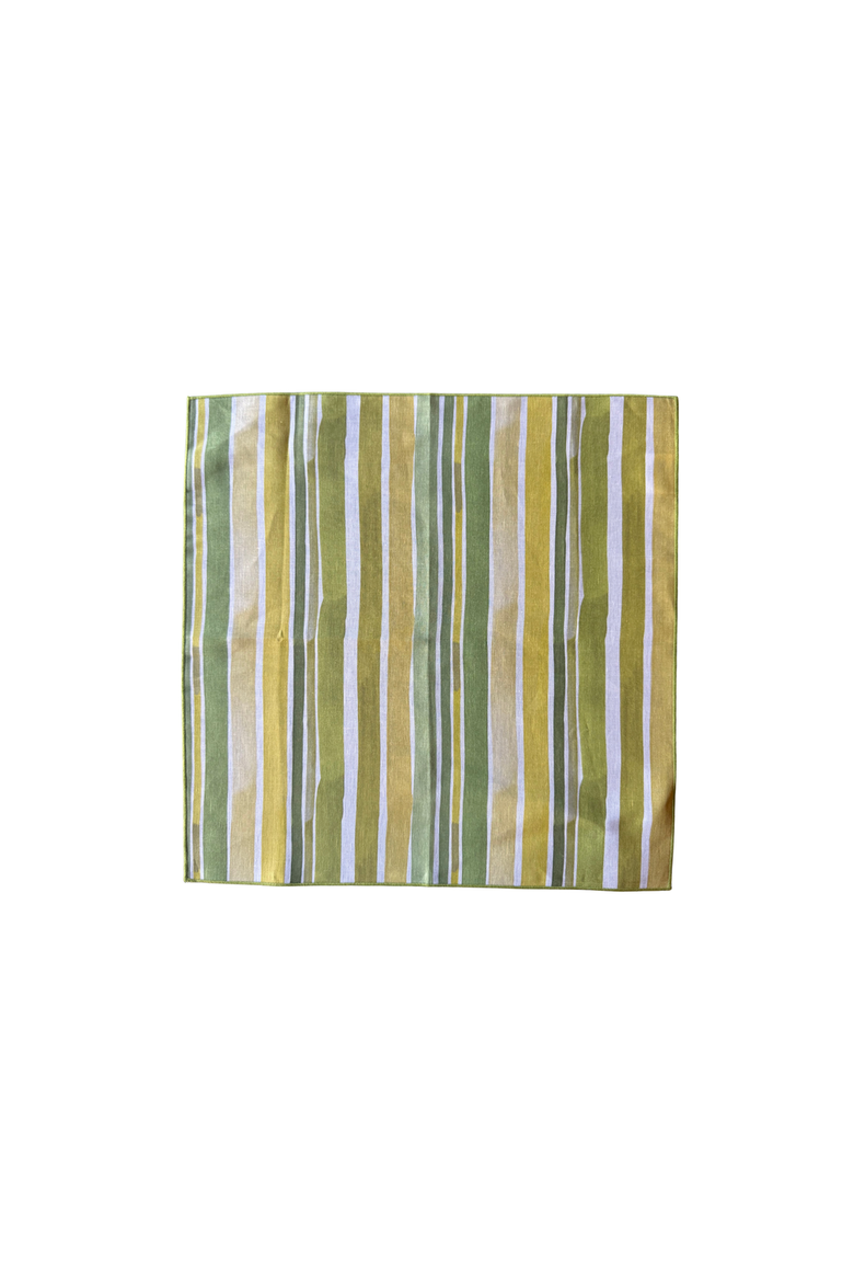 Lagos Stripe Napkin Set of 4, Alternate, color, Green