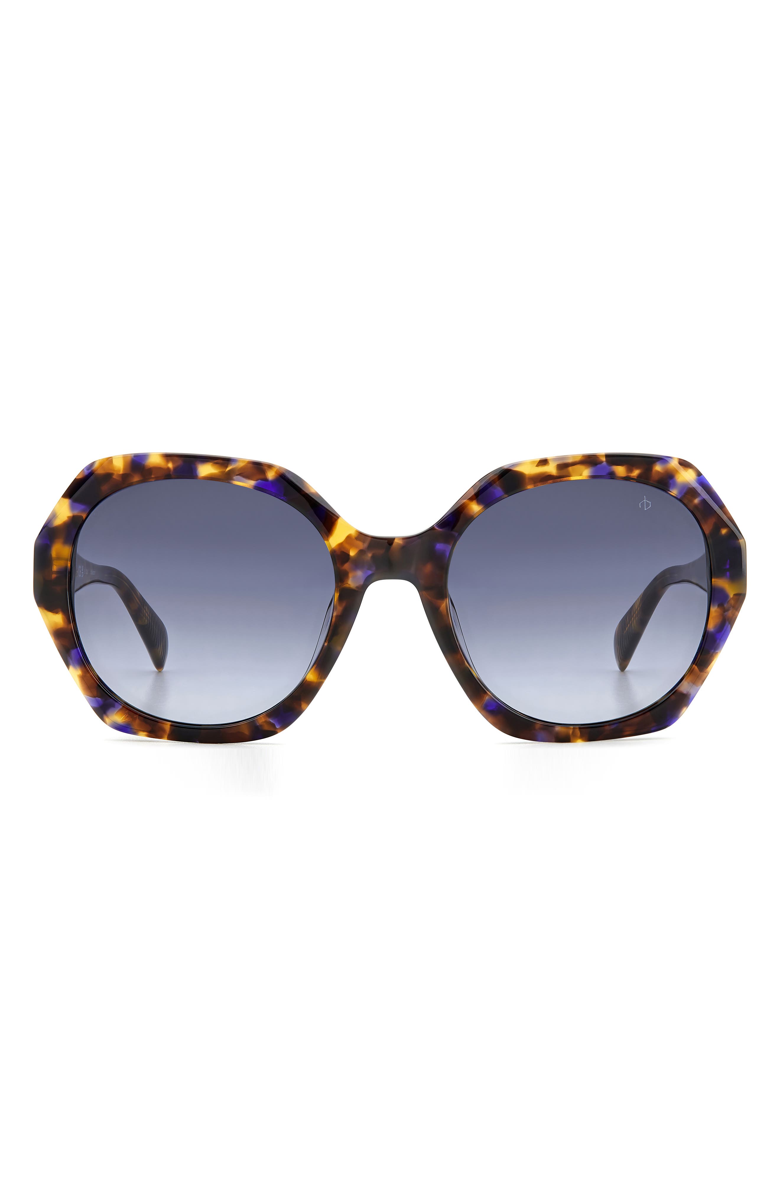 rag & bone 55mm Gradient Round Sunglasses (Women) | Nordstromrack