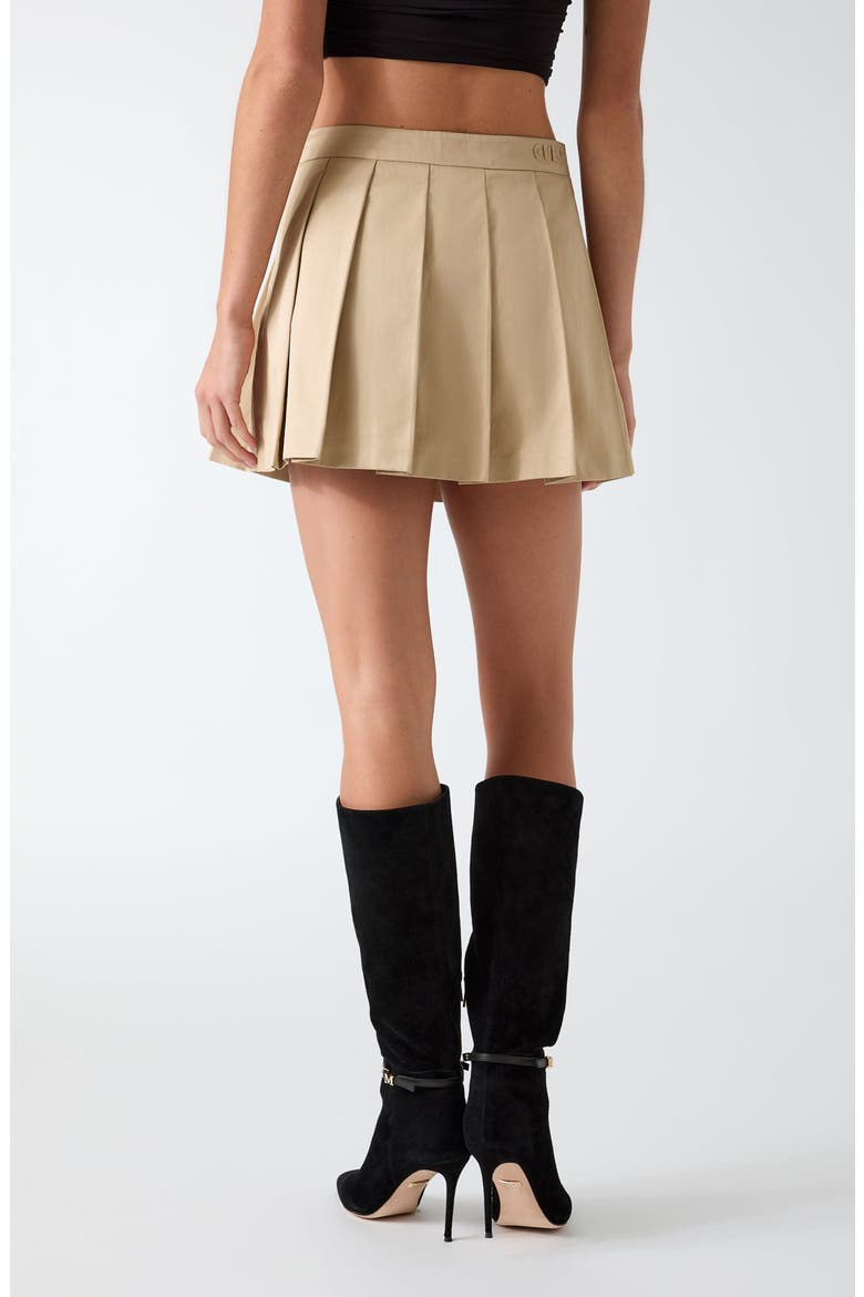 Juliane Pleated Miniskirt, Alternate, color, OPEN