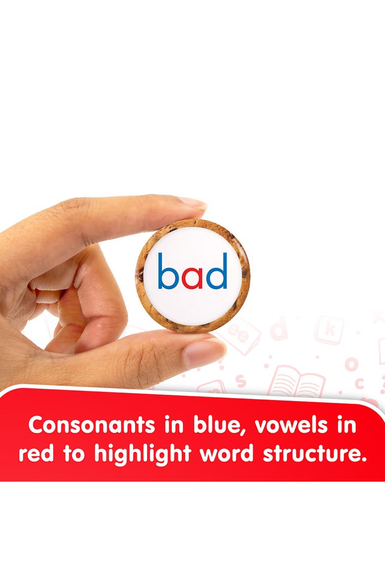 CVC Snacks Spelling Game, Alternate, color, Multicolored