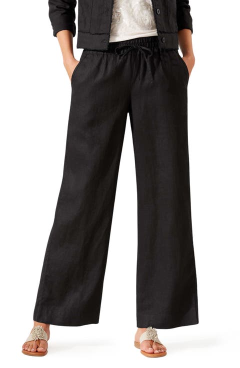 Two Palms High Waist Linen Pants