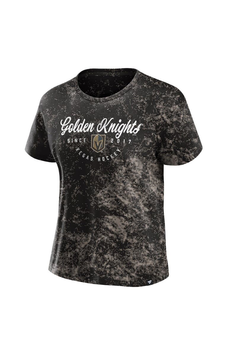 FANATICS Women's Fanatics Branded Black Vegas Golden Knights Breakaway T-Shirt, Alternate, color, Black