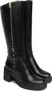 NeroGiardini Knee High Block Heel Boot
