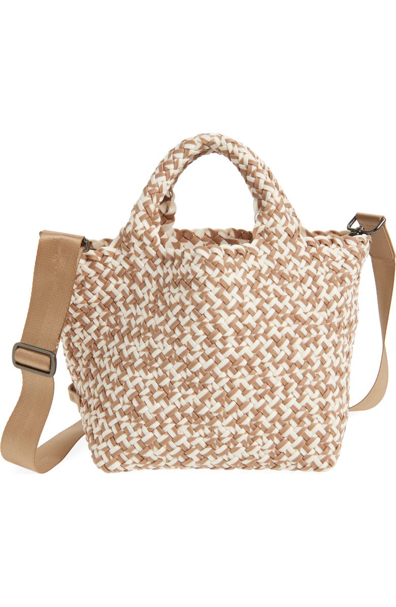 NAGHEDI Small St. Barths Prism Tote, Main, color, Flax