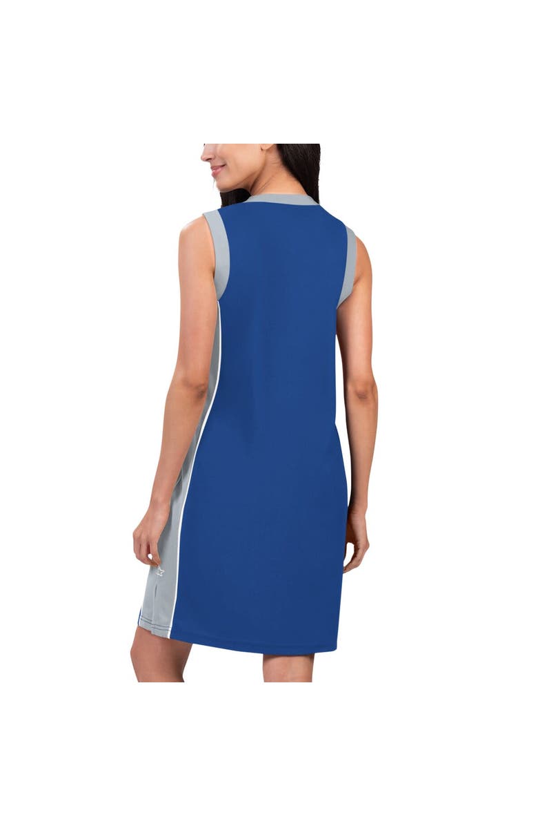 STARTER Women's Starter Royal Los Angeles Dodgers Slam Dunk Tank Sneaker Dress, Alternate, color, 