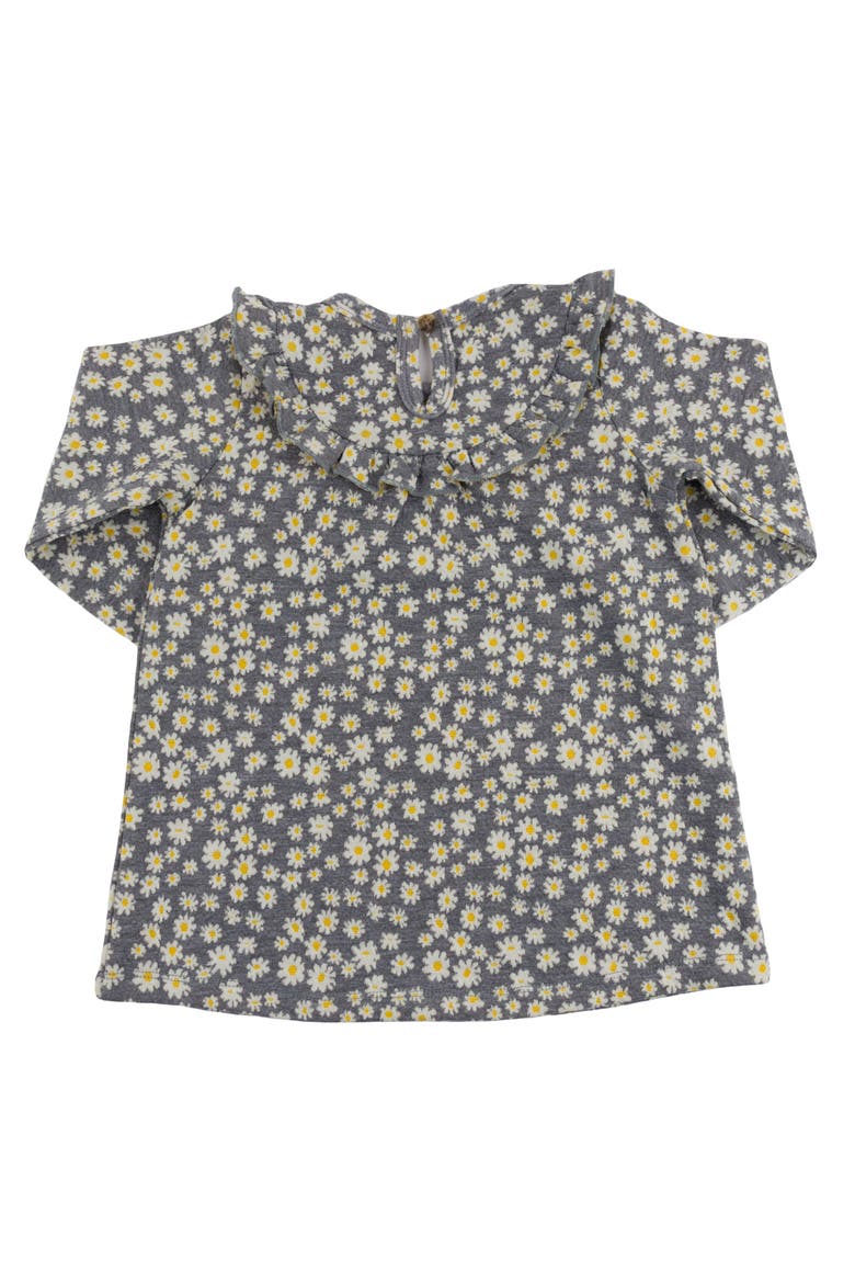 Pucker Cora Dress- Infant, Alternate, color, Heather Grey