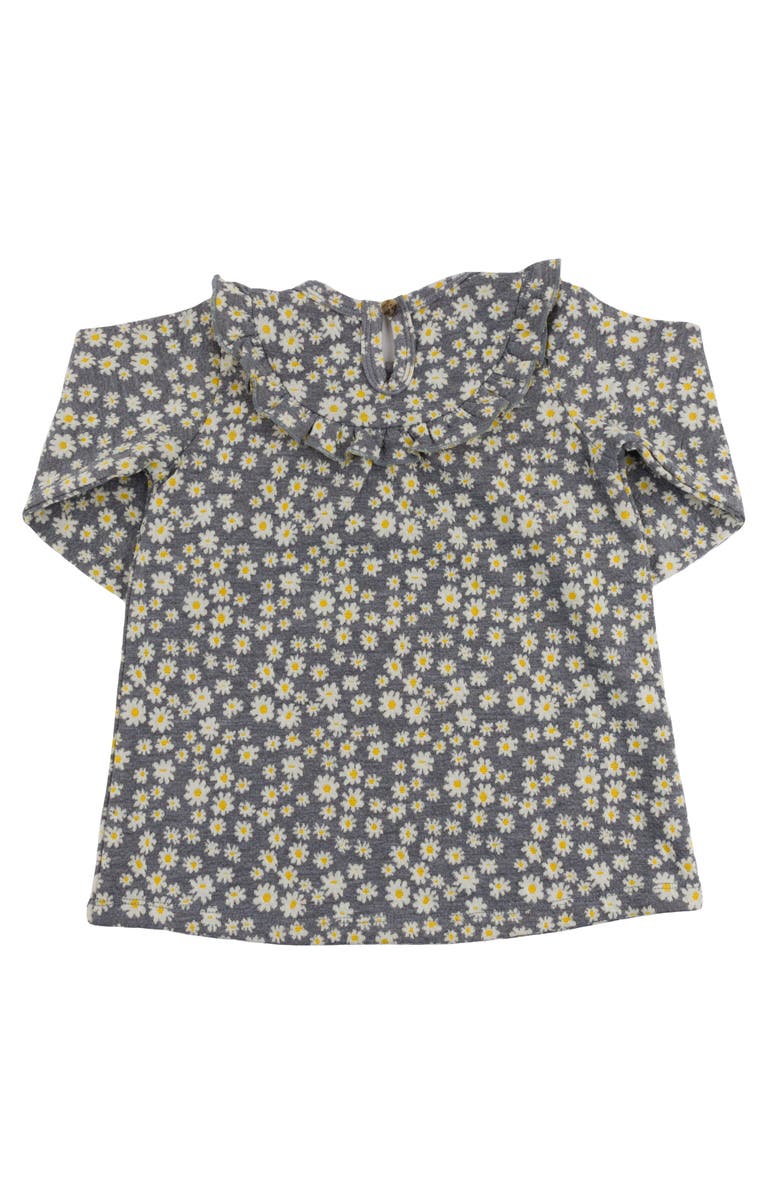 oh baby! Pucker Cora Dress- Infant, Alternate, color, Heather Grey