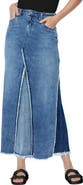Wash Lab Denim Wash Lab Mix Denim Maxi Skirt