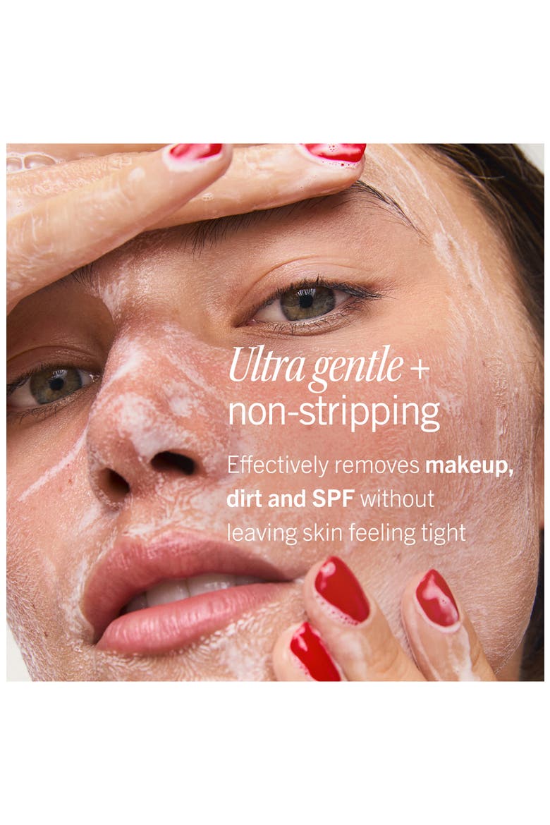 Ultra Gentle Cream to Foam Cleanser with Colloidal Oatmeal + Glycerin, Alternate, color, NO COLOR