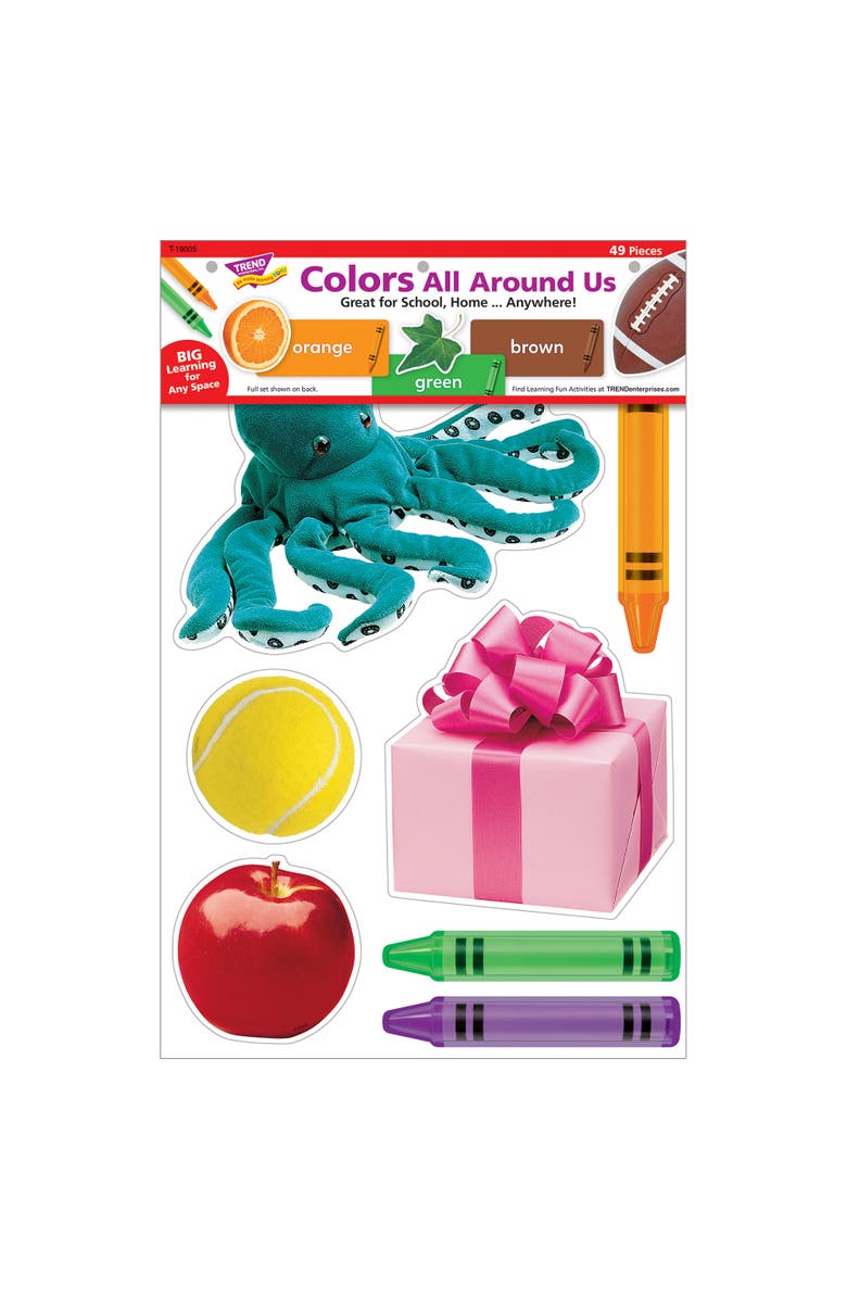 TREND Enterprises DUPLICATE TREND Colors All Around Us Learning Set, Main, color, Multicolored