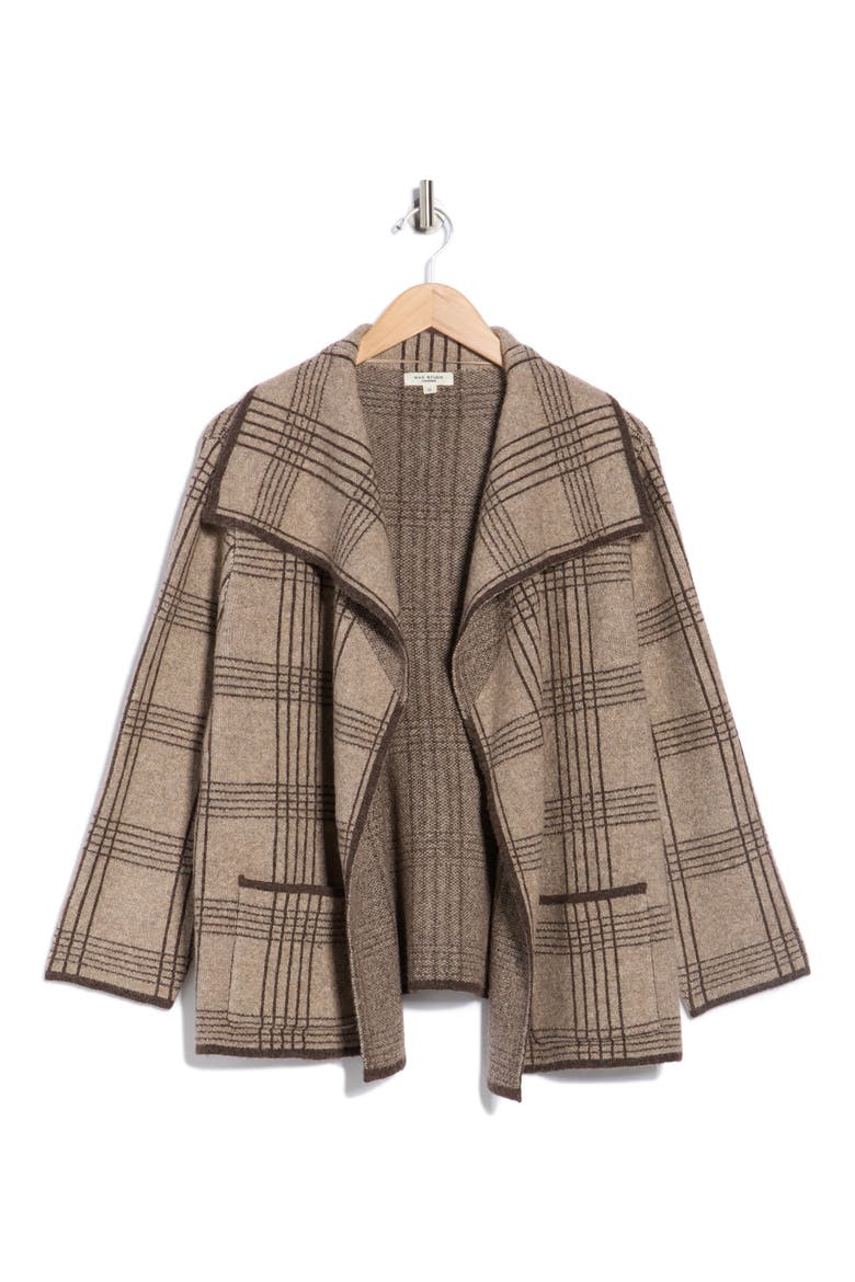 Cropped Coat, Alternate, color, MOCHA/ SEPIA