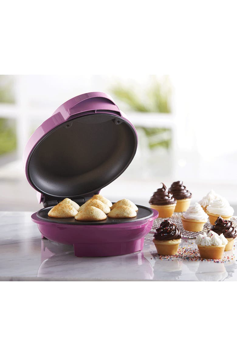 Mini Cupcake Maker in Pink, Alternate, color, Pink
