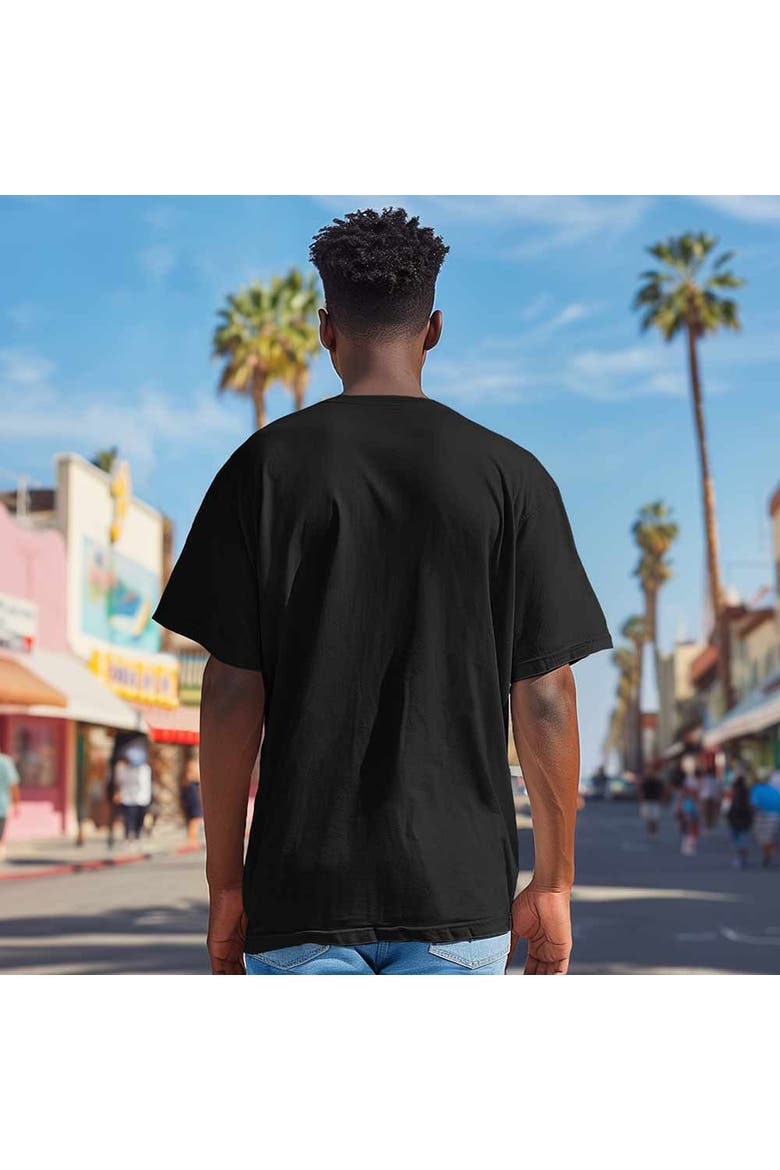 Mens Ghost Heavyweight Pigment Dye Tee, Alternate, color, Black