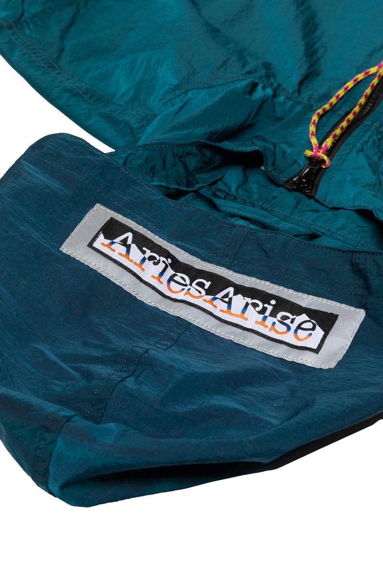 Aries Ombré Dyed Hooded Tech Windbreaker Jacket, Alternate, color, 