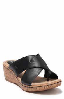 B O C Summer Crisscross Wedge Sandal