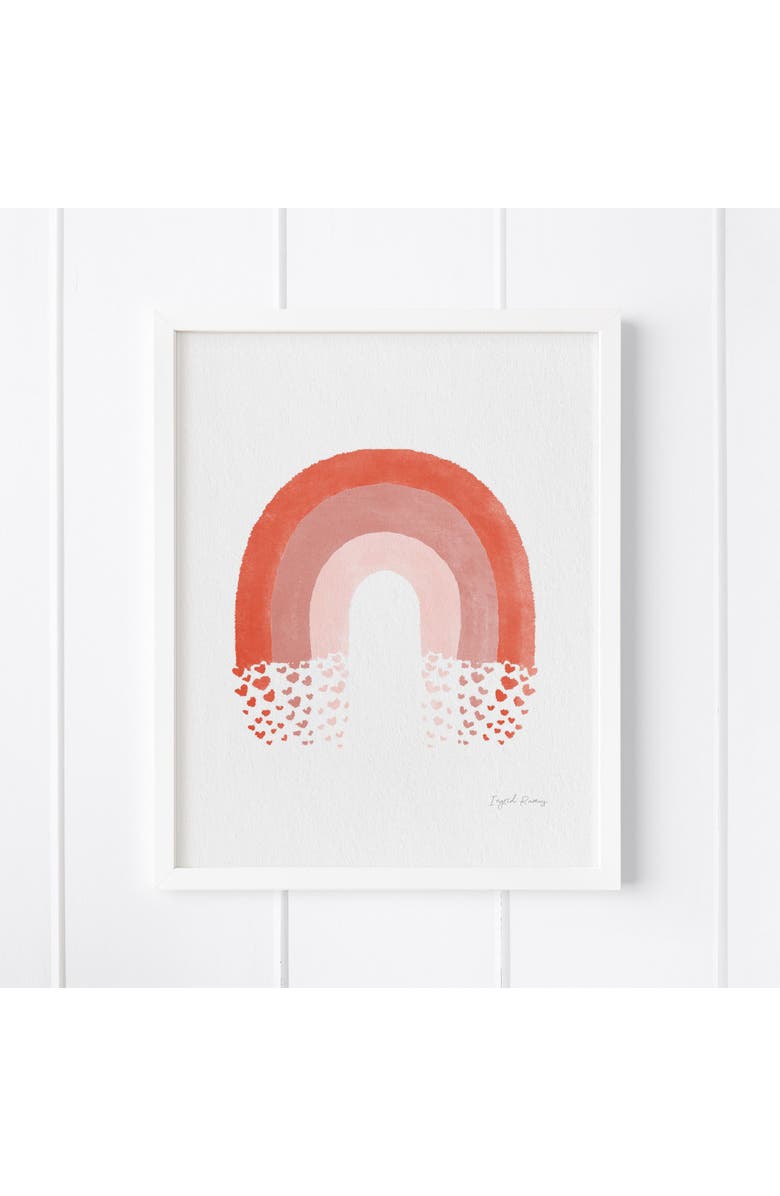 Ramus & Co Rainbow Framed Museum Quality 8" x 10" Art Print, Main, color, Multicolored