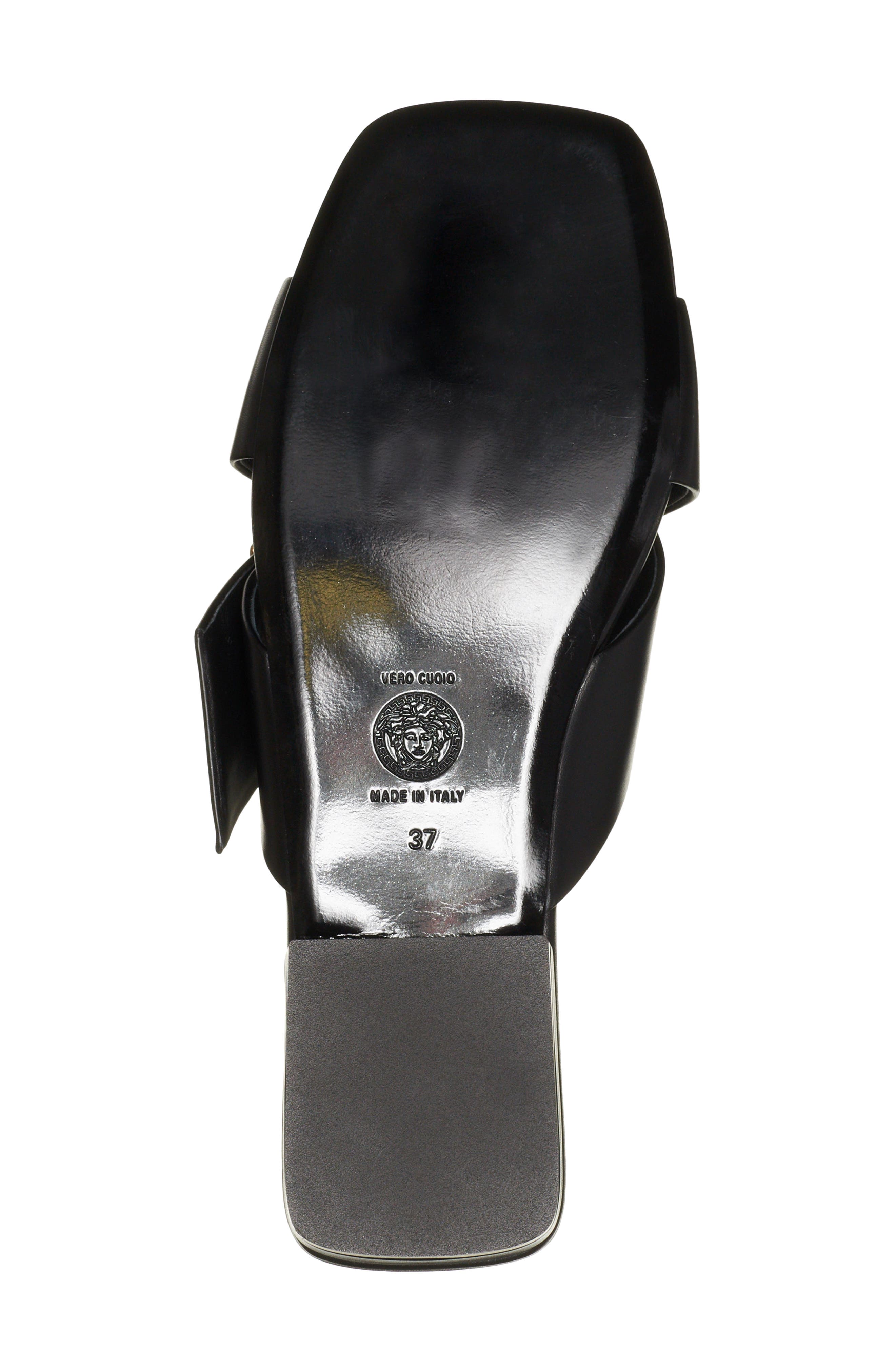 Versace Virtus Slide Sandal, Alternate, color, 