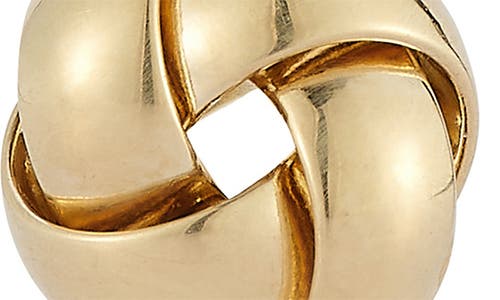 Ember Fine Jewelry Love Knot Stud Earrings In Gold