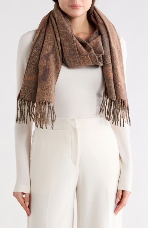 Feathersoft Paisley Scarf
